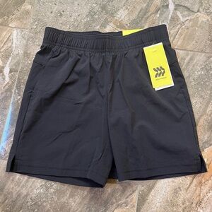 NWT All in Motion Boys’ Woven Shorts | Black S 6-7